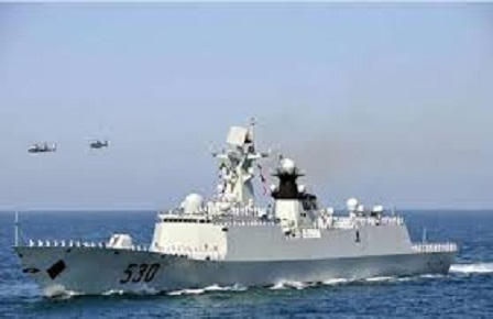 Máy bay chiến đấu TQ bay lượn nhiều vòng ở khu giàn khoan Hải Dương 981